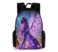 QPIRINMEX Sac À Dos Fille Sphinx CArtable Motif De pharaon égyptien Garçons Primaire, Sac D'école Enfants Idéal Pour Les Élèves De 5 À 9 Ans Va À L'école Voyage En Plein Airpharaon égyptien