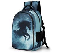 QPIRINMEX Sac À Dos Pour Enfants Cartable Cheval Garçons Primaire, Sac D'école Cheval 3D Pour Filles 9-16 Ans, Cartable Voyage Et Sacs Ecole Décontracté Pour Adolescent