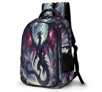 QPIRINMEX Sac À Dos Scolaire Personnalisé Chien En 3D Sac À Dos Dragon D'école Léger Et Décontracté Pour Enfants, Garçons, Filles, Adolescents