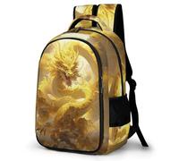 QPIRINMEX Sacs À Dos De Dragon Sac À Dos D'école for Enfants Sac D'école Dragon japonais Sac D'école Imprimé En 3D for Pour Garçons Et Filles Élèves Du Primaire Et Du Collège 17 Pouces