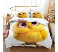 QPIRINMEX SpaceChat Housse De Couette Ensemble De Housse De Couette Imprimé en 3D Microfibre 3 Pièces avec Fermeture À Glissière Housse De Couette pour Enfants Et Adolescents King（220x240cm）