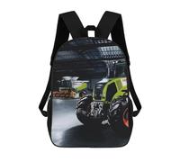 QPIRINMEX Tracteur Sac À Dos Pour Enfants Filles Sacs D'école 3D, Sac À Dos Pour Enfants Sac D'école Pour Tout-petits, Sacs À Dos Décontractés Ergonomiques Mode 17inch