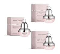 QPJUVC Crème pour les yeux de massage électrique avec polypeptide, traitement anti-rides et cernes, crème sous les yeux pour raffermir, hydrater et lisser les ridules, masseur pour les (3)