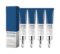 QPJUVC Sérum pour les yeux anti-âge aux peptides, crème anti-âge pour réduire les cernes, les poches et les ridules, gel pour les yeux raffermissant et hydratant aux polypeptides, 20 g (4)