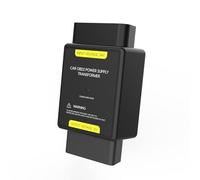 QPKING Convertisseur OBD2 24 V vers 12 V, 16 Broches Poids Lourd | Pour véhicules 24 V à prise OBD 16 broches et outils de diagnostic 12 V ; convertit l’alimentation, sans logiciel