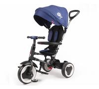 Qplay Rito Blue bleu tricycle à trois roues 10 à 36 mois grandit avec le petit enfant