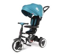 Qplay Rito vert turquoise tricycle grandit avec 10 à 36 mois dehors