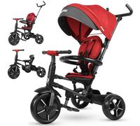 Qplay New Rito Star Tricycle Stroller Argenté