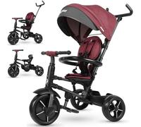 Qplay New Rito Star Tricycle Stroller Argenté