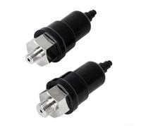 QPM11-NC/QPM11-NO Pressostat à membrane réglable, 0,1-1,0 MPa, filetage G1/8 et G1/4 PT, pour systèmes air/eau, IP54, AC220V/DC24V (QPM11-NC 1/8)