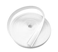 QPN Garniture en Vinyle Blanc de 2,2 cm - Cache-vis pour véhicule récréatif, Camping-Car, remorque de Voyage (10,7 m, Blanc)