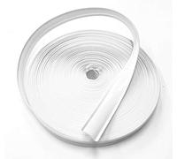 QPN Garniture en Vinyle Blanc de 2,2 cm - Cache-vis pour véhicule récréatif, Camping-Car, remorque de Voyage (15,2 m, Blanc)