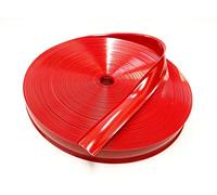 QPN Garniture en Vinyle Rouge de 2,2 cm - Cache-vis pour véhicule récréatif, Camping-Car, remorque de Voyage (15,2 m, Rouge)