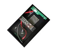 QPOGRMJR Boîtier métallique et Carte Pilote for écran LCD 17,3" N173HGE/B173HW01/B173HW02, USB, AV, HDMI, VGA, 1920 x 1080, kit de Bricolage, Signal analogique LVDS, 40 Broches(B173HW01 V0 and Case)