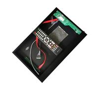 QPOGRMJR Boîtier métallique et Carte Pilote for écran LCD 17,3" N173HGE/B173HW01/B173HW02, USB, AV, HDMI, VGA, 1920 x 1080, kit de Bricolage, Signal analogique LVDS, 40 Broches(B173HW01 V1 and Case)
