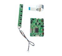 QPOGRMJR Carte contrôleur for écran d'ordinateur Portable M140NWR4 R1/R2/M140NWR6 R2/R1, kit DIY, EDP 30 Broches, 2 Mini-HDMI, Micro USB, 14 Pouces, 1366 x 768(for M140NWR6 R2)