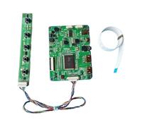 QPOGRMJR Carte contrôleur for écran d'ordinateur Portable NV173FHM-N32/N41/N46/N47/N4C 17,3" 1920 x 1080, 2 Ports HDMI, Mini USB, Micro 30 Broches, kit EDP à Monter soi-même(for NV173FHM-N32)