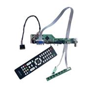 QPOGRMJR Carte contrôleur for écran LCD B156HW01 V0/V1/V2/V3/V4/V5/V6, USB, AV, VGA, HDMI, 1920 x 1080, LVDS 40 Broches, Matrice TV analogique for Ordinateur Portable 15,6 Pouces(for B156HW01 V.6)