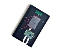 QPOGRMJR Carte contrôleur Mini-HDMI Micro USB 14" for écran Portable B140HAN01/B140HAN02, Coque métallique 1920 x 1080, kit de rénovation DIY EDP 30 Broches(B140HAN01.1 and Case)