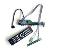 QPOGRMJR Kit de Bricolage contrôleur Carte Pilote for LTN140AT21-001/002/601/802 LVDS 40 Broches Ordinateur Portable Matrice 1366x768 TV analogique USB + AV + VGA + HDMI 14"(for LTN140AT21-601)
