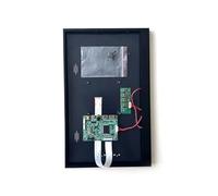 QPOGRMJR Kit de Modification for écran Portable HB156FH1 NT156FHM 15,6" 30 Broches EDP 1920 x 1080 HDMI-Mini USB avec Coque métallique et Carte Pilote(NT156FHM-N41 x Case)
