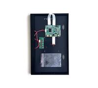 QPOGRMJR Kit de Modification for écran Portable LP140WD2, N140FGE, LTN140KT13, Coque métallique 14 Pouces, Carte Pilote, USB, Micro HDMI, Mini 30 Broches, EDP, 1600 x 900(LP140WD2-TPD1 x Case)