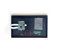 QPOGRMJR Kit de Modification for écran Portable LP156WF6/LP156WF9, HDMI-Mini 15,6", 30 Broches EDP, USB Micro 1920 x 1080, Coque métallique et Carte Pilote(LP156WF9-SPC1 x Case)