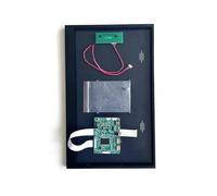 QPOGRMJR Kit de Modification USB for écran Portable N156BGA/N156BGE 1366 x 768, Coque métallique et Carte contrôleur HDMI Mini 30 Broches EDP 15,6 Pouces(N156BGE-EA1 and Case)