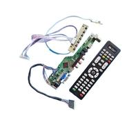 QPOGRMJR Kit for écran d'ordinateur Portable LP156WHB-TLA1/TLB1/TLC1/TLD1 1366x768, TV analogique 15,6", HDMI, VGA, AV, USB, Carte contrôleur LVDS 40 Broches(for LP156WHB(TL)(B2))