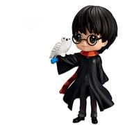 Qposket Banpresto - Wizarding World Harry Potter Figurine, Figurine de Collection Harry Potter II avec Hedwige 14 cm - BP35894P, Multicolore