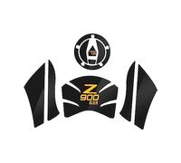 QPQXZCV Autocollants Protection De Réservoir Autocollants Latéraux De Protection des Genoux pour Kawasaki Z900RS Z900 RS Z 900 RS Autocollants De Réservoir De Carburant De Moto(clor3)