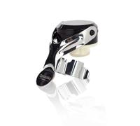 Qpractiko | Bouchon conservateur pour cava, champagne, vin, bière | Acier inoxydable alimentaire, universel, levier de fermeture | Étanchéité, préserve bulles et saveur