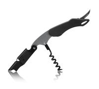 Qpractiko Tire-bouchon sommelier double levier en inox