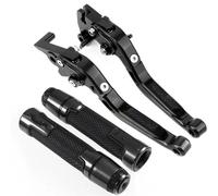 QPRPWHZI Levier Frein Moto pour pour XJR1300 pour XJR 1300 1995-2003 Leviers d'embrayage De Frein De Moto Poignée De Guidon Poignée De Main Moto Poignée Accessoires(Black)