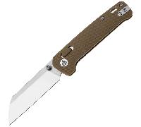 QPS Penguin Glyde 14C28N, finition deux tons stonewash - satin, Manche : Khaki FRN QS1