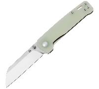 QPS Penguin V2 D2, finition bicolore stonewash - satin, Manche : Jade G10 QS130V2-G1