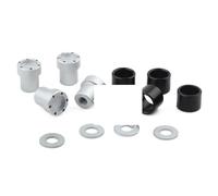 QPSJXN 4PCS Cap Centre Centre DE Rime DE Rage Aluminum avec M4 Nuts Compatible pour 1 MODÈLES DE Crawler RC Scale Temps tels Que 90046 TRX6 et des véhicules RC Hors Route similaires(WH-03SR)