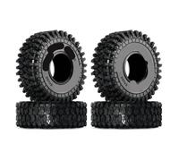 QPSJXN 64x24mm Super Doux Crawler Collant pneus T1011 pour 1/18 1/24 échelle de chenilles RC compatibles avec Les modèles SCX24 FMS24 Pièces de Mise à Niveau