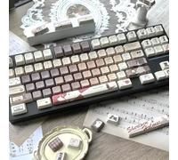 QPSJXN Ensemble de keycap de Chiot Mignon 150 PBT Compatible avec Les claviers mécaniques 61 64 80 104 108(MDA)