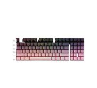 QPSJXN KM98 PBT KEYAP Set Compatible avec X68HE ET MCHOSE ACE60 ACE68 MAGNETINE STANDE(Blackberry Line)