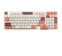 QPSJXN Les Touches PBT personnalisées pour Les claviers mécaniques avec des commutateurs MX COFET Cat Design à 5 Faces Keycaps(MOA-KFM KR Bags)