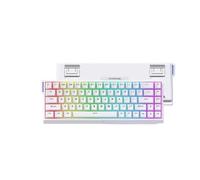 QPSJXN Mchose ace 60 Pro 68 commutateur magnétique swappable swappable RGB Clavier de Jeu Personnalisable de Jeu Personnalisable pour Les Accessoires de Joueurs PC(68 White Blue Ice)