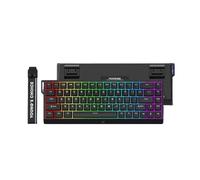 QPSJXN Mchose ace 60 Pro 68 commutateur magnétique swappable swappable RGB Clavier de Jeu Personnalisable de Jeu Personnalisable pour Les Accessoires de Joueurs PC(68 Black Uranus)
