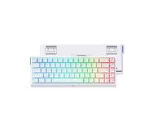 QPSJXN Mchose ace 60 Pro 68 commutateur magnétique swappable swappable RGB Clavier de Jeu Personnalisable de Jeu Personnalisable pour Les Accessoires de Joueurs PC(68 White Line Uranus)