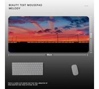 QPSJXN Mouse Pad Paysage Huile Painting Huile Paint(Oil LX0001 (10))