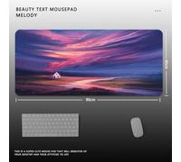 QPSJXN Mouse Pad Paysage Huile Painting Huile Paint(Oil LX0001 (13))