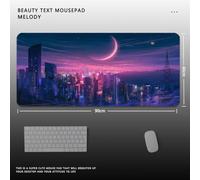 QPSJXN Mouse Pad Paysage Huile Painting Huile Paint(Oil LX0001 (14))