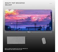 QPSJXN Mouse Pad Paysage Huile Painting Huile Paint(Oil LX0001 (7))