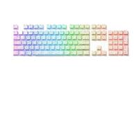 QPSJXN Profil OEM IMD-Tech Keycap Set 118 avec Conception de Brillance de Motif topographique(Ice Crack 118 Keys)