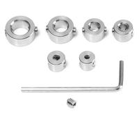 QPSYYB Ensemble de bagues d'arrêt for forets à bois 3 16 mm, bague butée profondeur foret, localisateur en acier inoxydable,1216